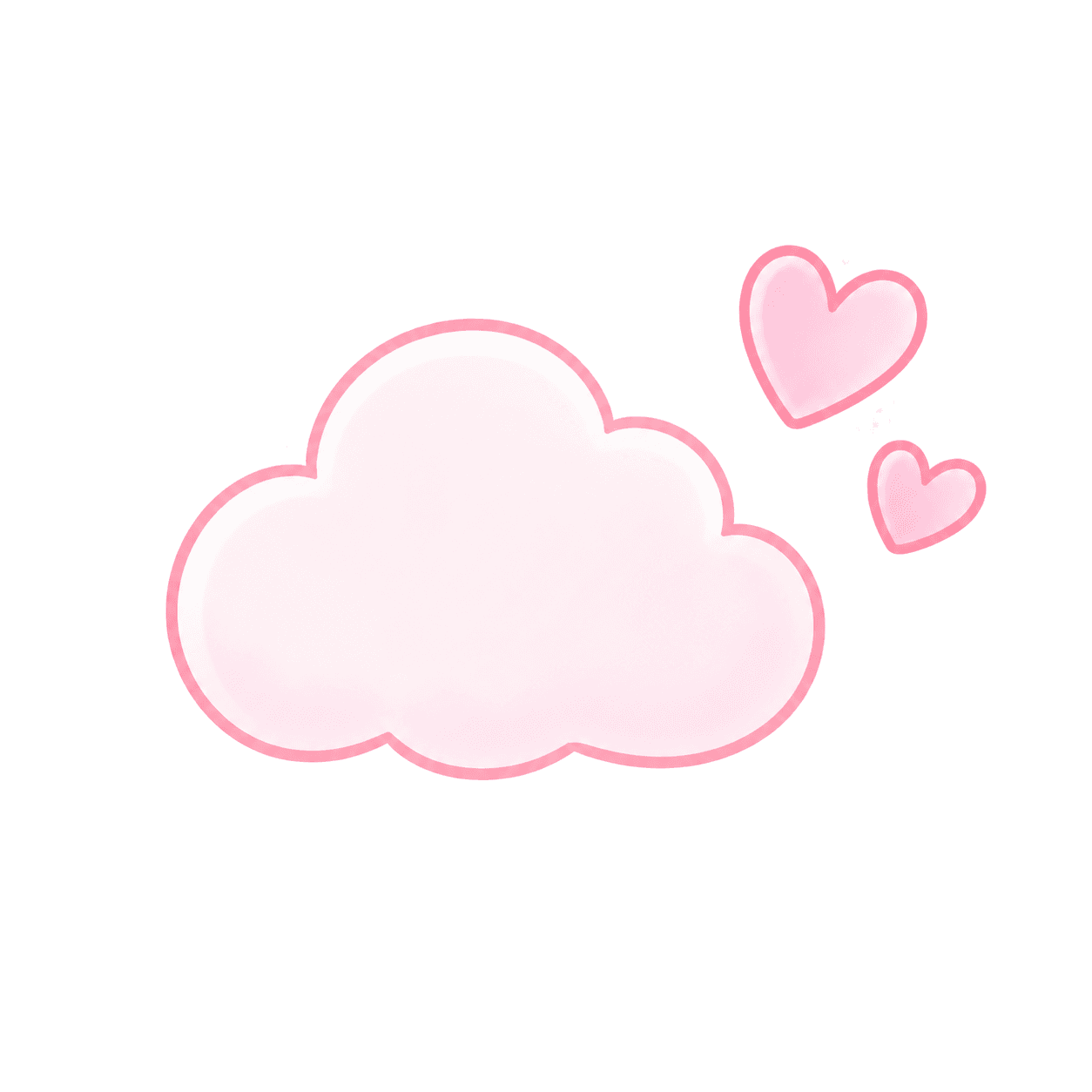 やわらかい質感イラスト